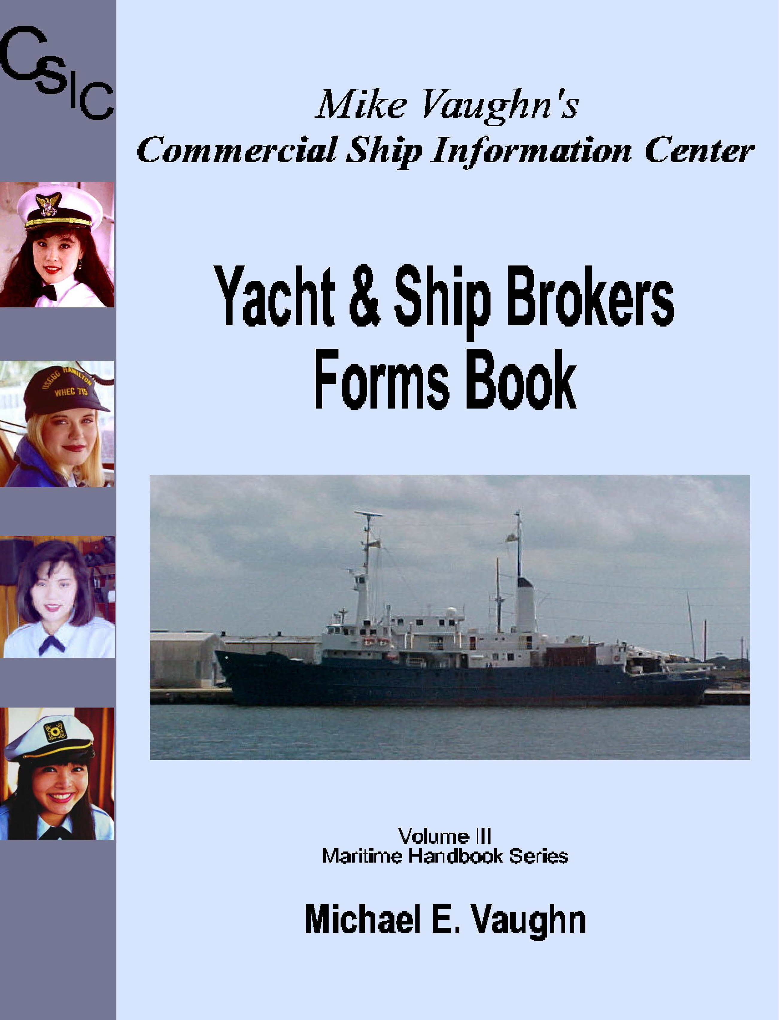 Yacht & Ship Forms Book Cover
